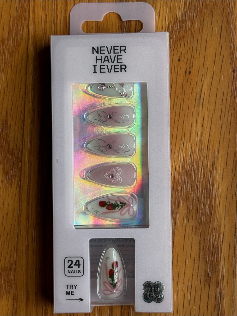 Never Have I Ever Press-On Nails - 24pcs